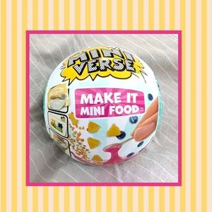 Sealed Mini Verse Make It Mini Food Cafe Series 3